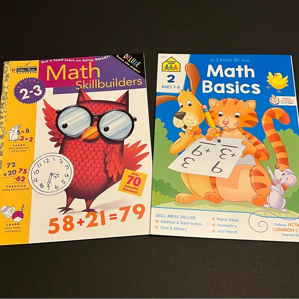 Grade 2, 3, 4 Math Skill building Books - Picture 2 of 7